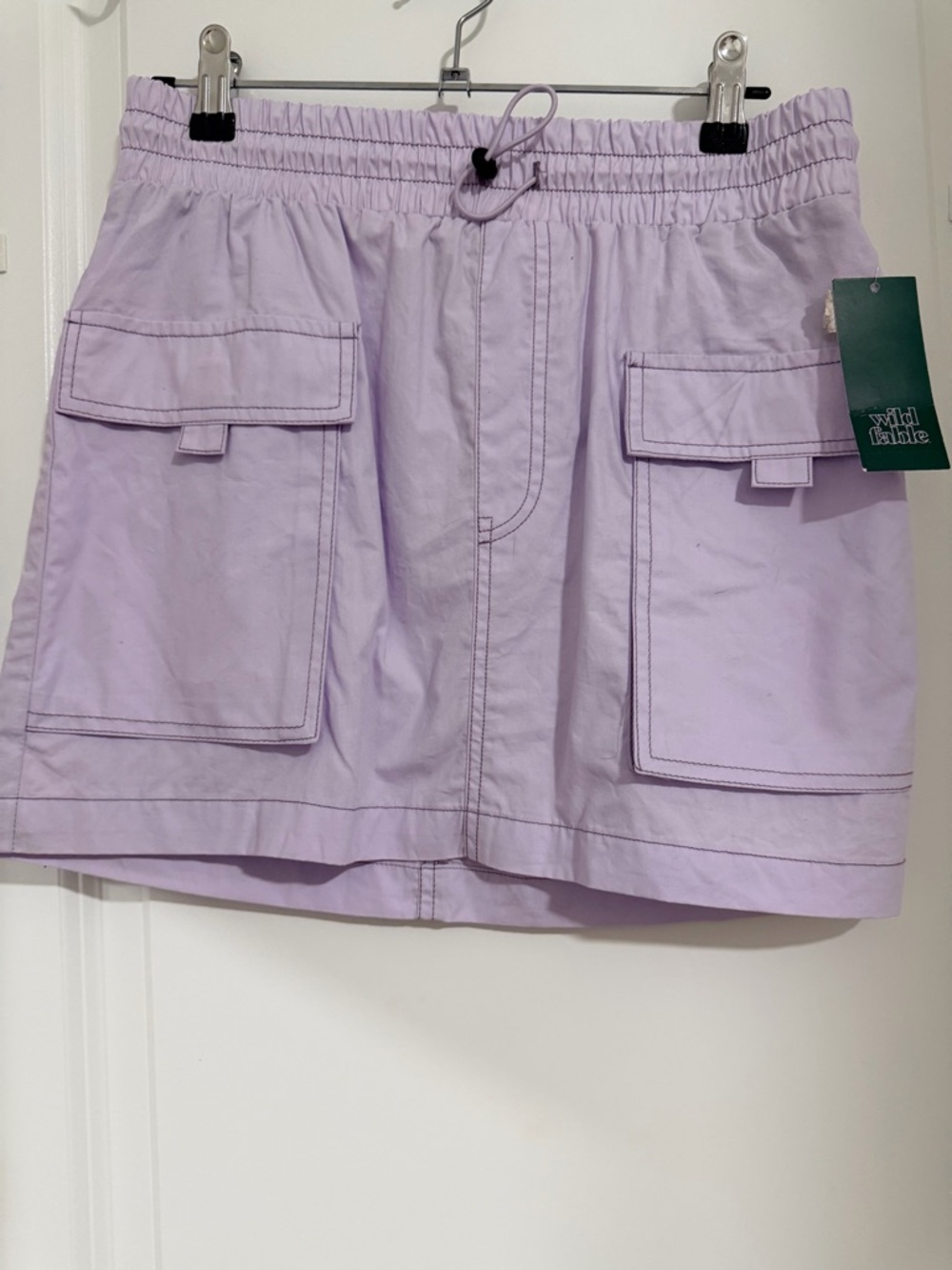 NWT! Wild Fable Lilac Cargo Pocket Mini Skirt